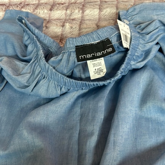 Marianne New Dress with beautiful lace bottom size 1x - Picture 4 of 4